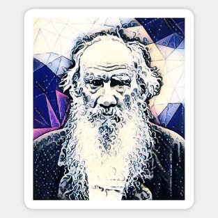 Leo Tolstoy Portrait | Leo Tolstoy Artwork 14 Magnet